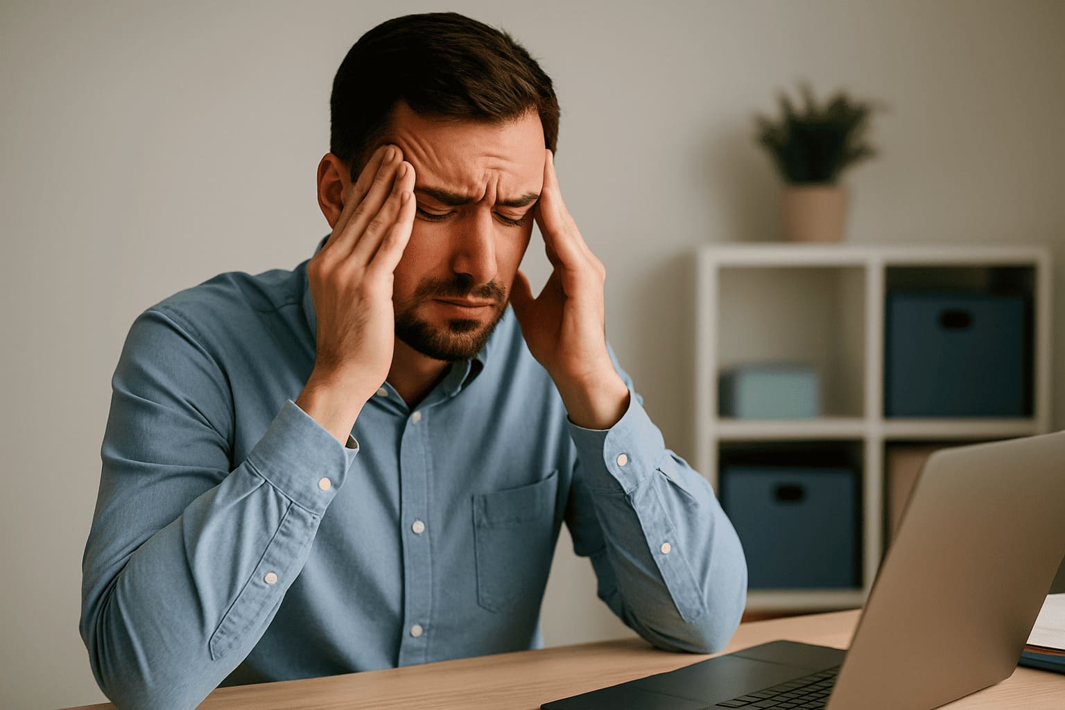 estrés y dolor de cabeza