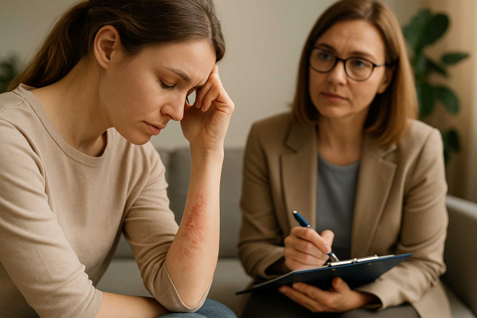 dermatitis por estrés